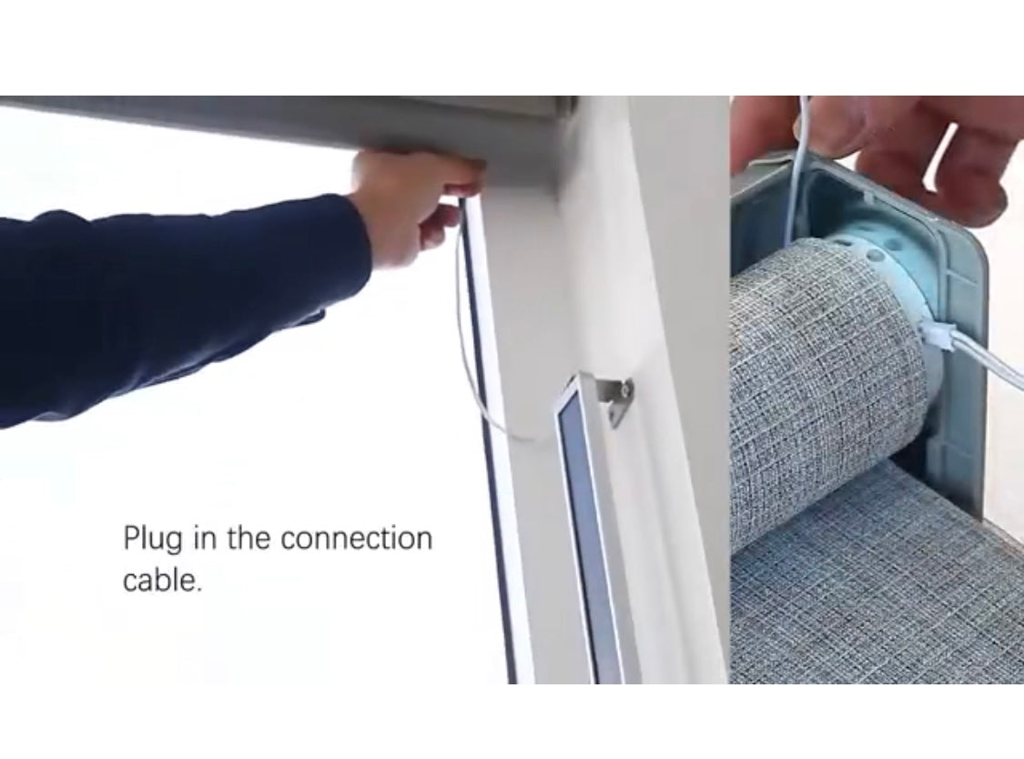 Smart Indoor Solar Panel USB-C Power for Motorized Shades (Solar Panel Only)