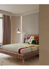Load image into Gallery viewer, Terracotta Polka Dot Window Curtains Drapery