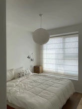 Load image into Gallery viewer, Modern Transitional Coastal Vibes Cordless Window Roman Shade