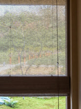 Load image into Gallery viewer, Flax and Bamboo Blend Woven Window Shade (Top Down Bottom Up Available)