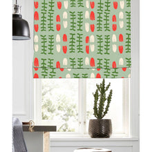Load image into Gallery viewer, Natural Botanical Shape Geometry Window Roman Shade