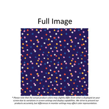 Load image into Gallery viewer, Organic Polka Dot in Navy Blue Window Roman Shade