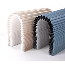 Load image into Gallery viewer, Honeycomb Cellular Cordless Light Filtering Blackout Bottom Up Roller Shades