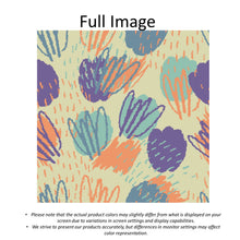 Load image into Gallery viewer, Splash Abstract Tulips Linen Faux Roman Shade Valance