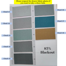 Load image into Gallery viewer, Window Roman Shades - Choose Your Color & Fabric & Valance