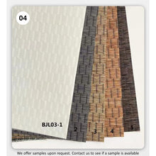 Load image into Gallery viewer, Contemporary Sleek Modern Luxe Metal and Strap Window Roman Shade