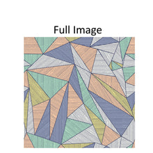 Load image into Gallery viewer, Sophisticated Geometry Window Roman Shade