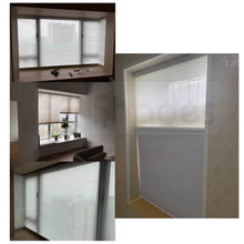 Load image into Gallery viewer, Honeycomb Cellular Cordless Light Filtering Blackout Bottom Up Roller Shades