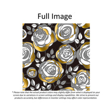 Load image into Gallery viewer, Midcentury Flora Copper in Black Window Roller Shade