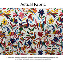Load image into Gallery viewer, Colorful Otomi Embroidery Fabric Window Roman Shade