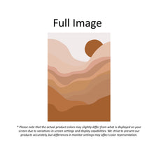 Load image into Gallery viewer, Bohemian Abstract Earth-Tone Landscape Window Roller Shade