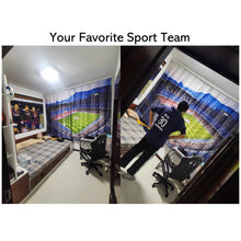 Load image into Gallery viewer, Custom Your Image Business Logo Backdrop Window Curtains Drapery