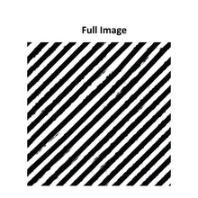 Load image into Gallery viewer, Diagonal Striped In White Linen Window Roman Shade
