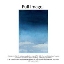 Load image into Gallery viewer, Dawn Sky with Clouds Formation Abstract Watercolor Window Roman Shade