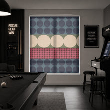 Load image into Gallery viewer, Colorblock Mid Century Bauhaus Inspired Window Roller Shade