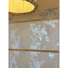 Load image into Gallery viewer, Sheer Botanical Butterfly Light Filtering Transparent Window Roman Shade