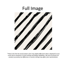 Load image into Gallery viewer, Contemporary Brushstroke Noir Monocrome Window Roman Shade