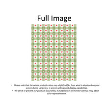 Load image into Gallery viewer, Cottagecore Sage Heart Plaid Window Roman Shade