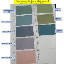 Load image into Gallery viewer, Window Roman Shades - Choose Your Color & Fabric & Valance