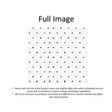 Load image into Gallery viewer, Ink Drop Modern Black and White Polka Dot Window Roman Shade