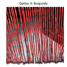 Load image into Gallery viewer, Plain Custom Bamboo Bead Curtain Room Divider & Wall Décor