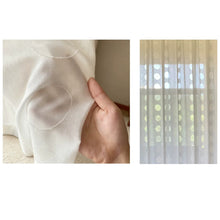 Load image into Gallery viewer, Hollow Circle Embroidered Sheer Curtains Drapery