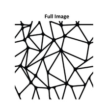 Load image into Gallery viewer, Spider Web Striped In White Linen Window Roman Shade