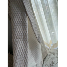 Load image into Gallery viewer, Taupe Wave Wheat Texture French Style Window Curtains Drapery