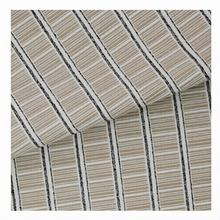 Load image into Gallery viewer, Textured French Stripe Rustic Grain Sack Curtains Drapery