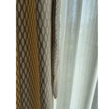 Load image into Gallery viewer, Taupe Wave Wheat Texture French Style Window Curtains Drapery