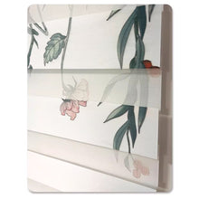 Load image into Gallery viewer, Abstract Wave Dual Layered Window Zebra Roller Shades with Valance
