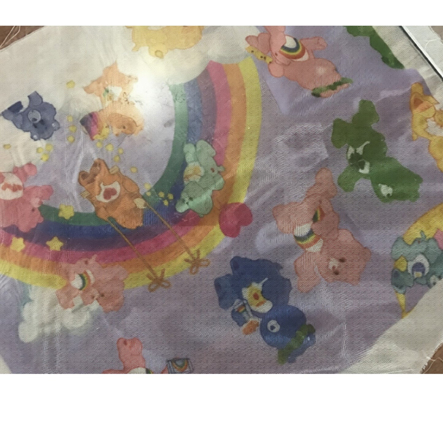 Custom Print Fabric Only -Textured Sheer 155G Shape Holding See Through Fabric