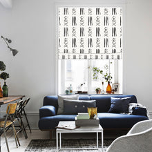 Load image into Gallery viewer, Southwestern Ethnic Tribal Patterns Linen Window Roman Shade