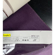 Load image into Gallery viewer, Purple Linen Ribbon Bows Valance Window Roman Shade