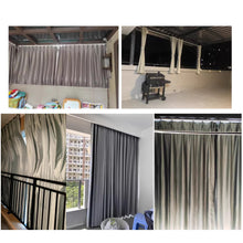 Load image into Gallery viewer, Heavy Duty Outdoor Curtains for Patio, Pergola, Gazebo & Balcony (1300g/m & 800g/m)