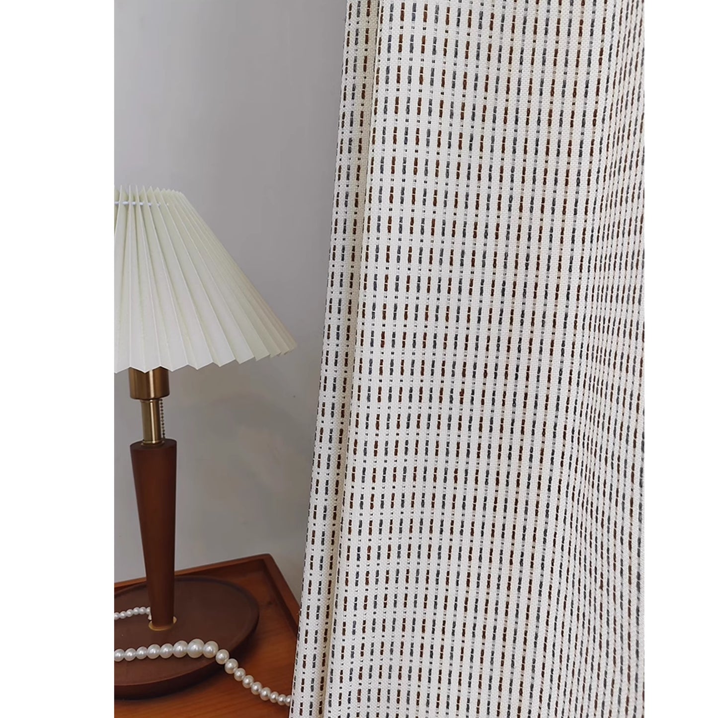 Bauhaus-Inspired Mid Century Vintage Drapery Curtains