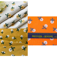 Load image into Gallery viewer, Petite Bloom Embroidered Window Roman Shade