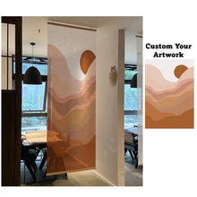 Load image into Gallery viewer, Custom Print Your Artwork Room Divider Doorway Curtain, Entryway Privacy Panel, Shop Partition Screen