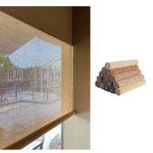 Load image into Gallery viewer, Natural Bamboo Zen Vibes Window Roller Shade Blinds
