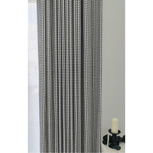 Load image into Gallery viewer, Scandinavian Black and White Monochrome Window Curtains Drapery