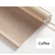 Load image into Gallery viewer, Plain Basic Upholstery Textured Window Blinds Roller Shade