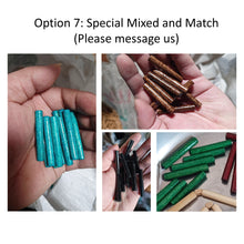 Load image into Gallery viewer, Plain Custom Bamboo Bead Curtain Room Divider & Wall Décor