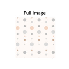 Load image into Gallery viewer, Boho Organic Polka Dot Window Roller Shade