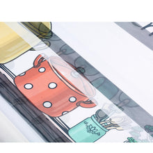 Load image into Gallery viewer, Boho Terra Cotta Mountain Window Zebra Roller Shades with Valance