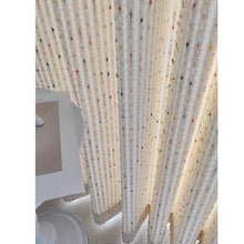 Load image into Gallery viewer, Bonne Nuit Bean Creamy Dopamine Hues Tassel Curtain Boho Drapery
