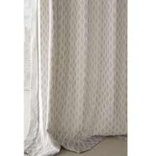 Load image into Gallery viewer, Taupe Wave Wheat Texture French Style Window Curtains Drapery