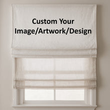 Load image into Gallery viewer, Custom Your Image Personalized Double Layers Window Roman Shade