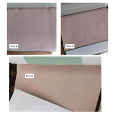 Load image into Gallery viewer, Shade of Pink Palette Linen Bow Valance Window Roman Shade