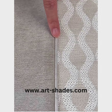 Load and play video in Gallery viewer, Taupe Wave Wheat Texture French Style Window Curtains Drapery