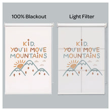 Load image into Gallery viewer, Blue Stars Boy Room Window Roller Shade
